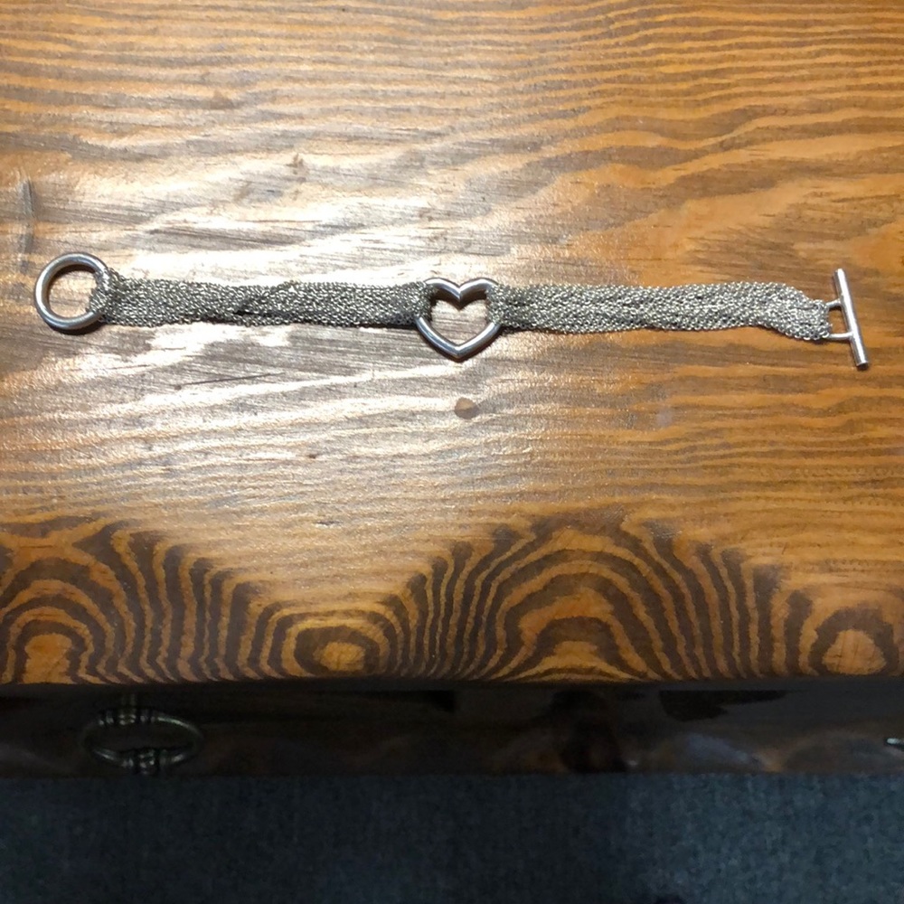 Multi layer sterling silver bracelet - Picture 2 of 4